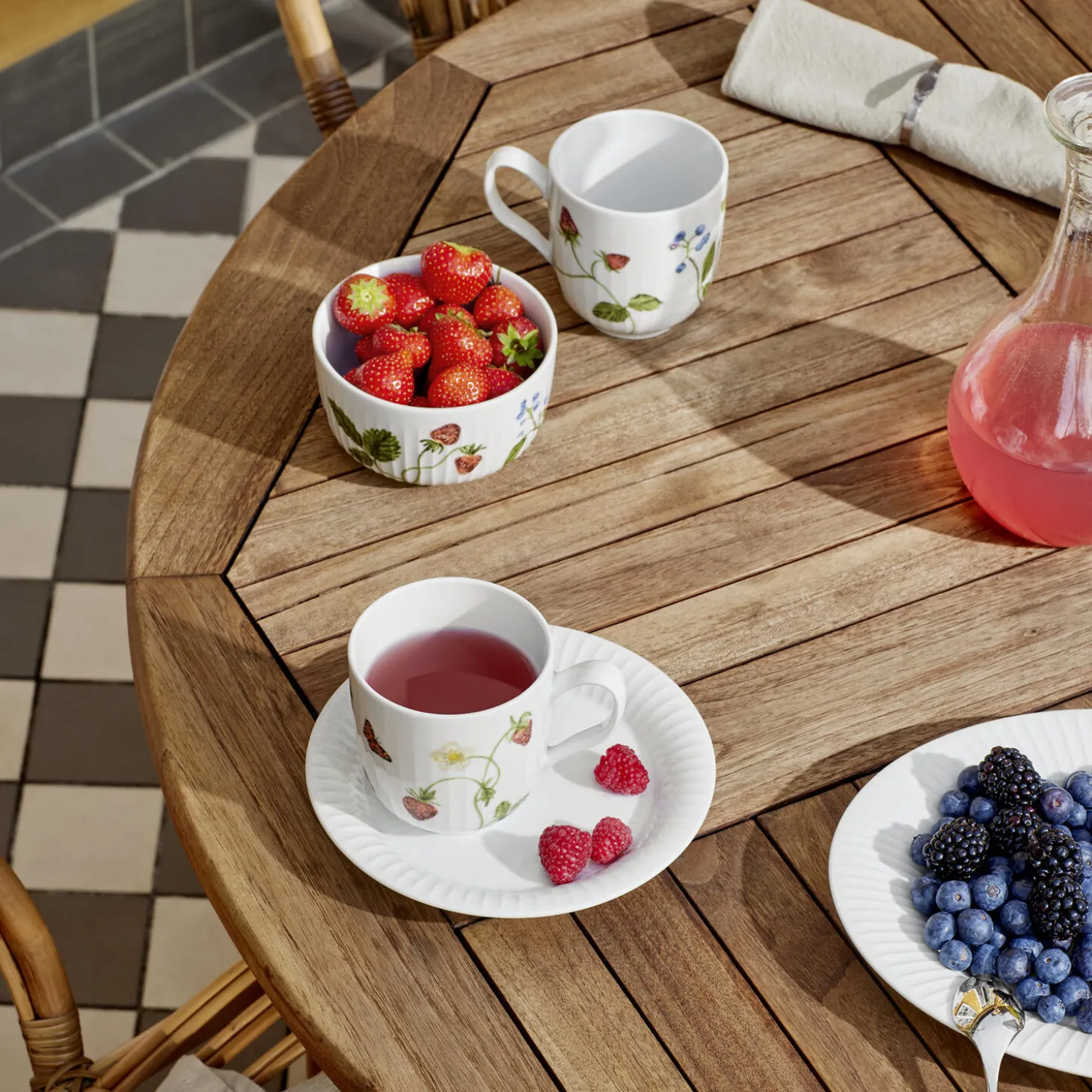 Hammershøi Summer skål, forglemmigej