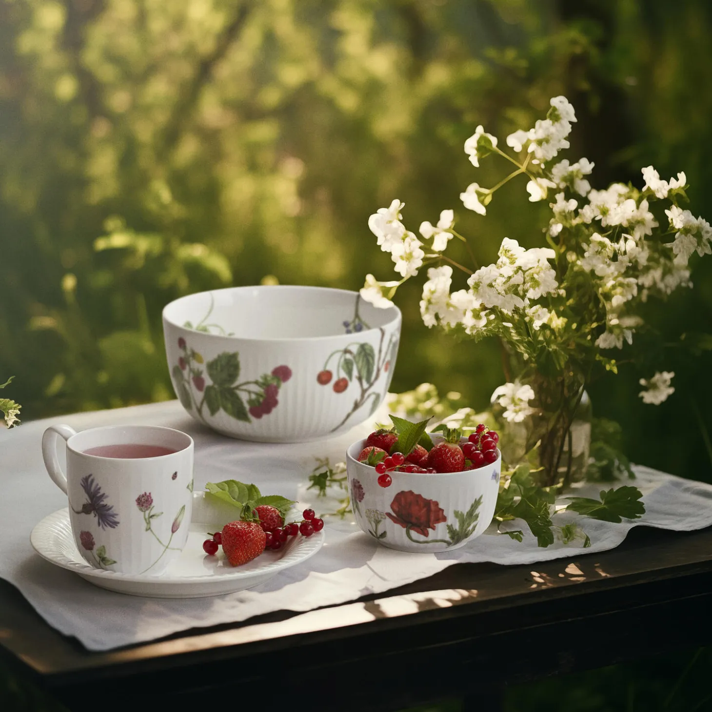 Hammershøi Summer skål, forglemmigej