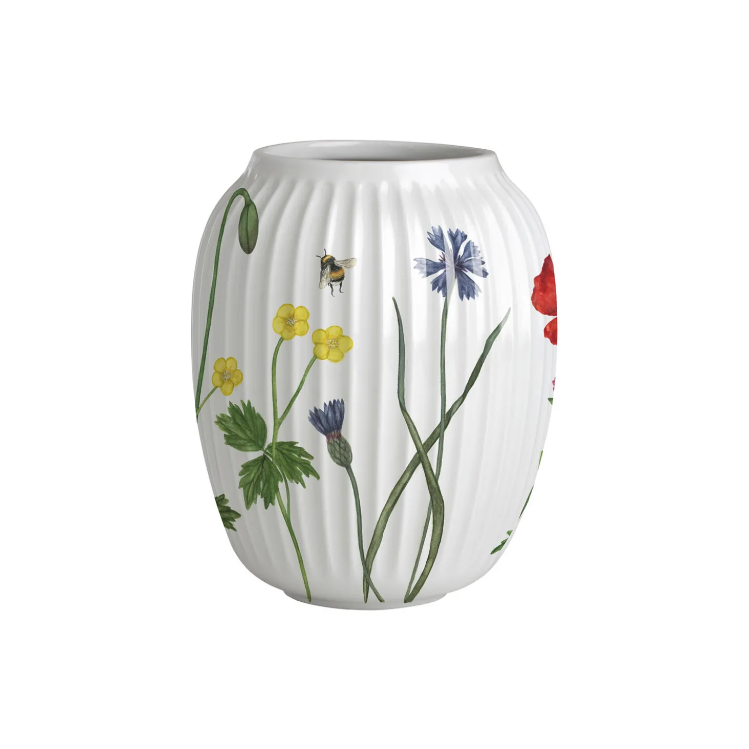Hammershøi Summer Vase, wild flowers