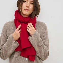 Hannah Scarf, cherry red