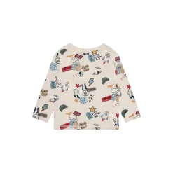 Hcanton Badges Long Sleeved, wheat melange