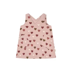 HCKaroline Old Hearts Everyday Dress, adobe rose