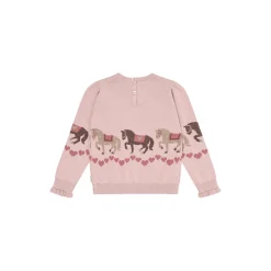 HCPani Horse Pullover, adobe rose