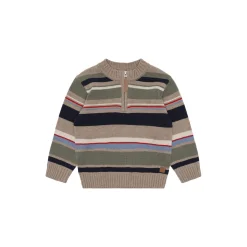 HCPelle KnitStripe Pullover, biscuit