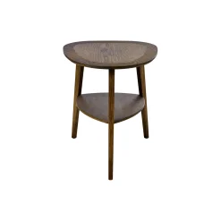 Heart Table, olieret røgbejdset eg