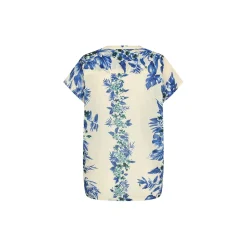 HeatherLL Top SS, blue