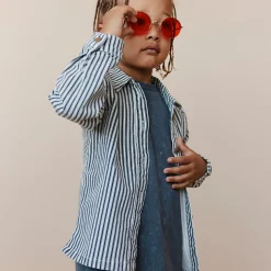 HectorSK Jacket, black striped