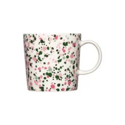 Helle krus 30 cl, pink-green