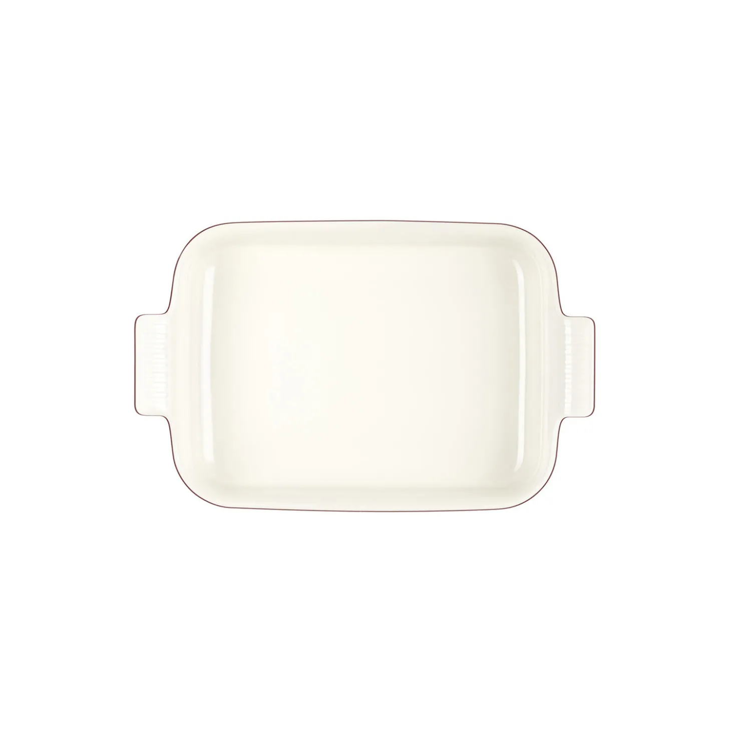 Heritage rektangulært fad 32 cm, garnet
