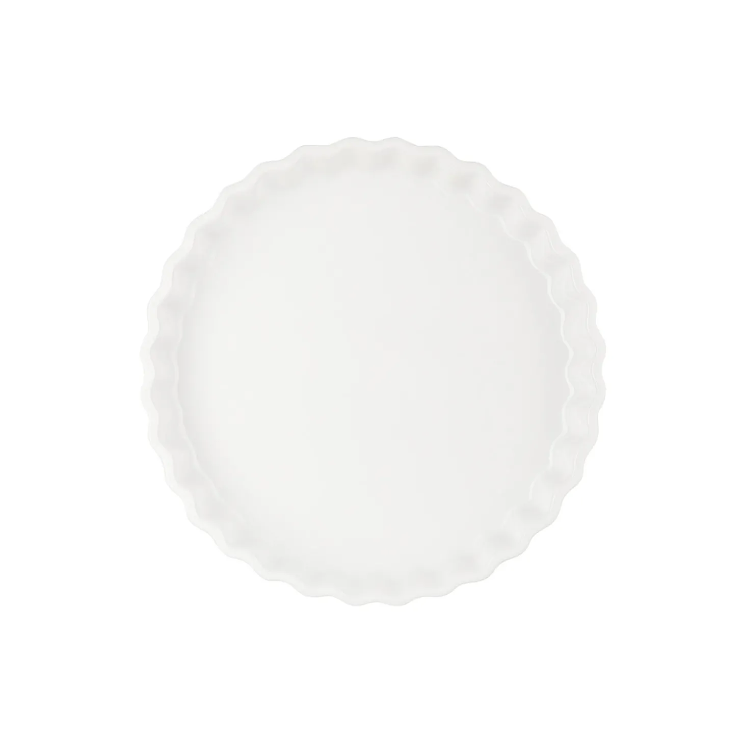 Heritage tærtefad, white