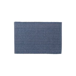 Herringbone dækkeserviet, blå