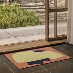 Heymat X Sight Unseen dørmåtte, peach