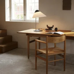 HJW02 Opala bordlampe midi, sort