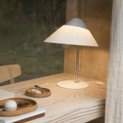 HJW01 Opala bordlampe mini, hvid