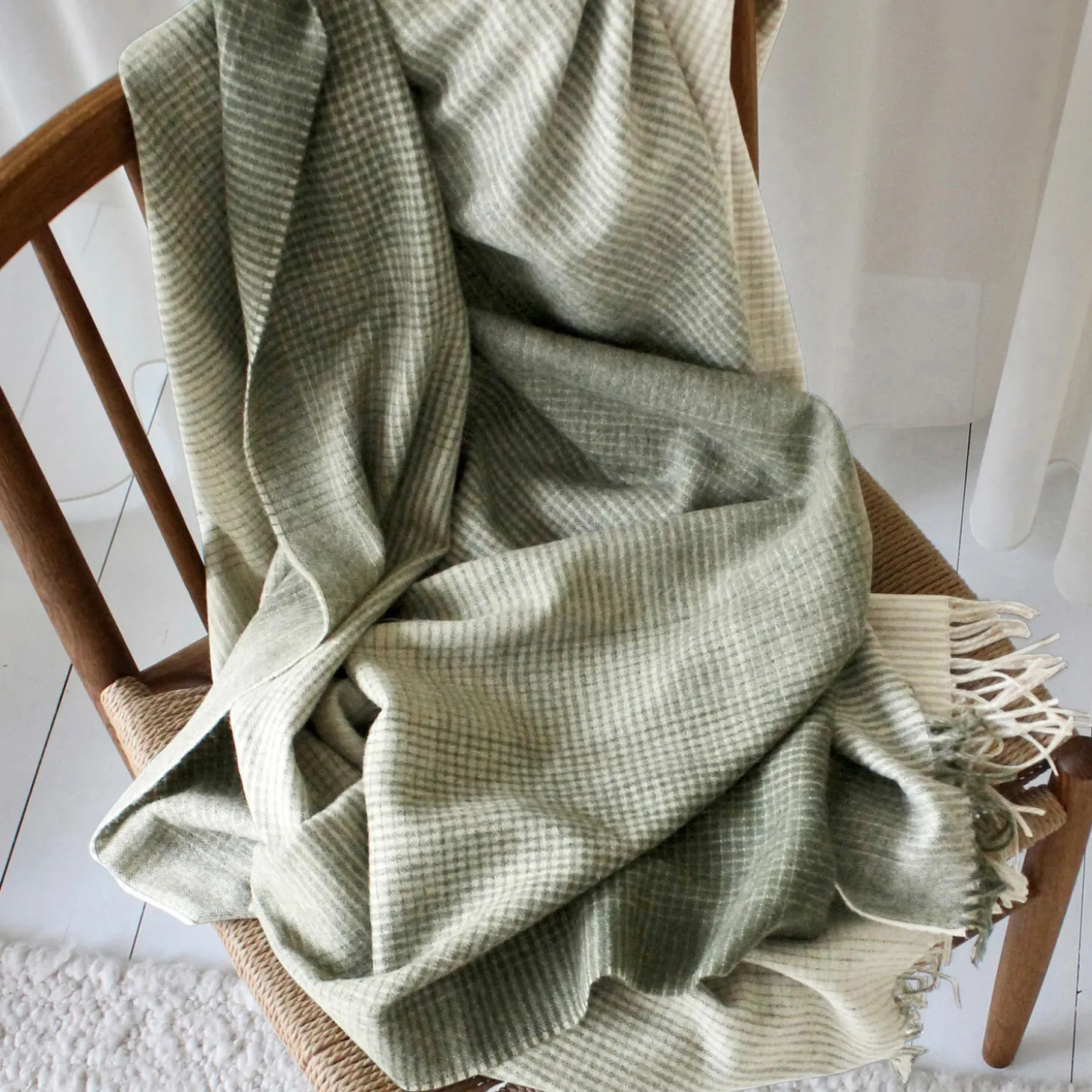 Horizon plaid, bottle green