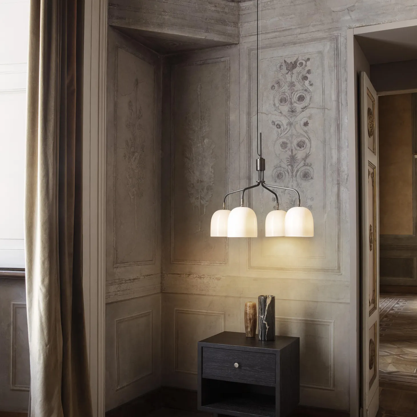 Howard Chandelier, bone china