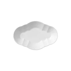 Hvid Elements fad 23 cm