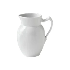 Hvid Riflet kande 38 cl