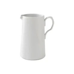 Hvid Riflet kande 1,5 L