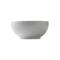 Hvid Riflet skål 180 cl