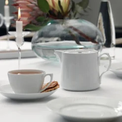 Hvid Riflet tekande 75 cl