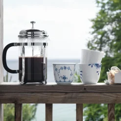 Hvid Riflet termokop 26 cl