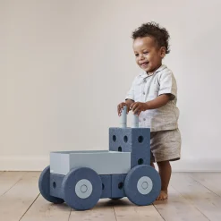 3-i-1 Gåvogn, deep blue/sky blue