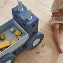 3-i-1 Gåvogn, deep blue/sky blue