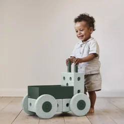 3-i-1 Gåvogn, ocean mint/forest green