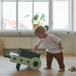 3-i-1 Gåvogn, ocean mint/forest green