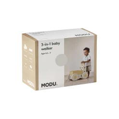 3-i-1 Gåvogn, sand grey/honey yellow