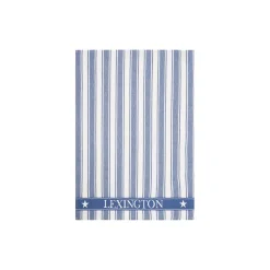 Icons Cotton Twill Waffle Striped viskestykke, blue/white