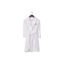 Icons Icons Kids Cotton-Mix Terry Robe, white