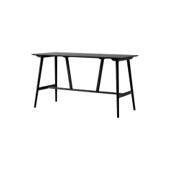 In Between SK28 Bar Table, black lacquered oak