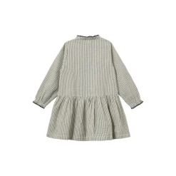 IndicaSK Dress, black thin stripe