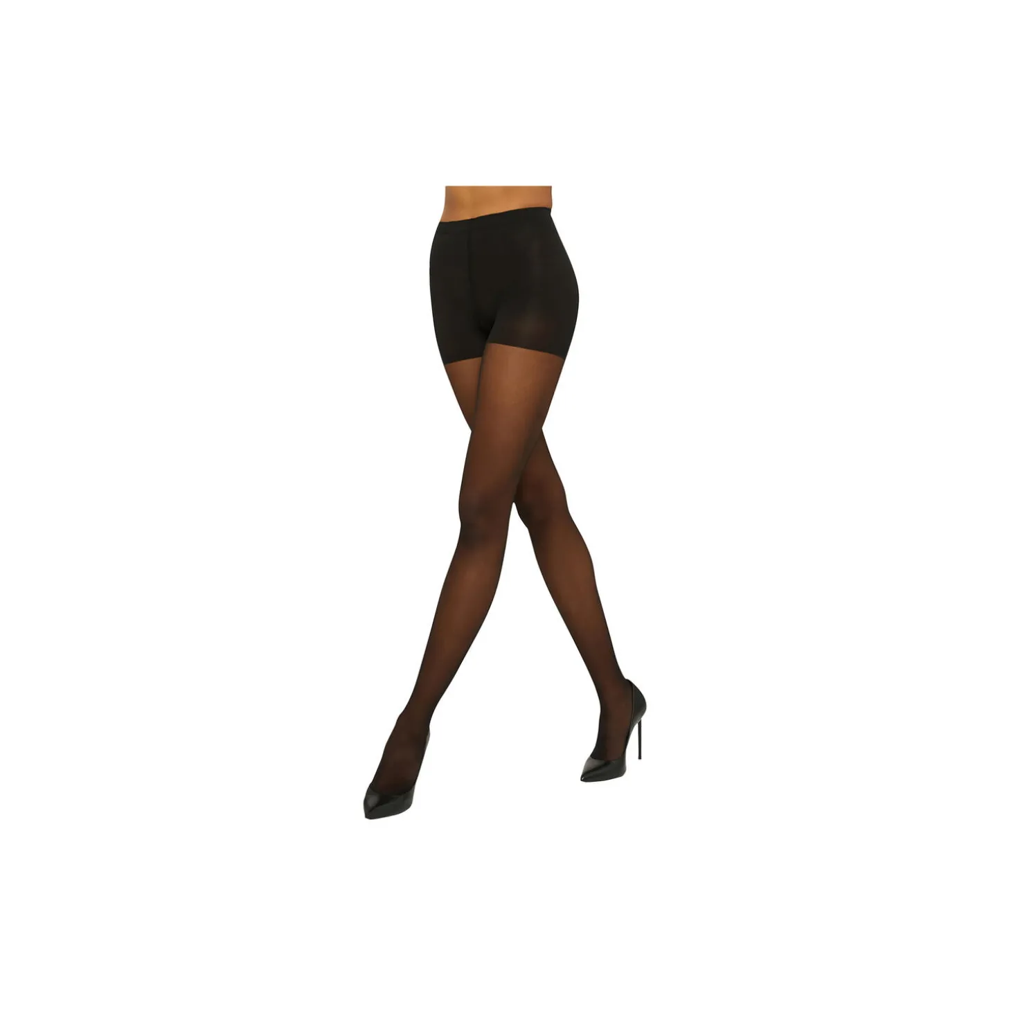 Individual 10 control top Tigh, black