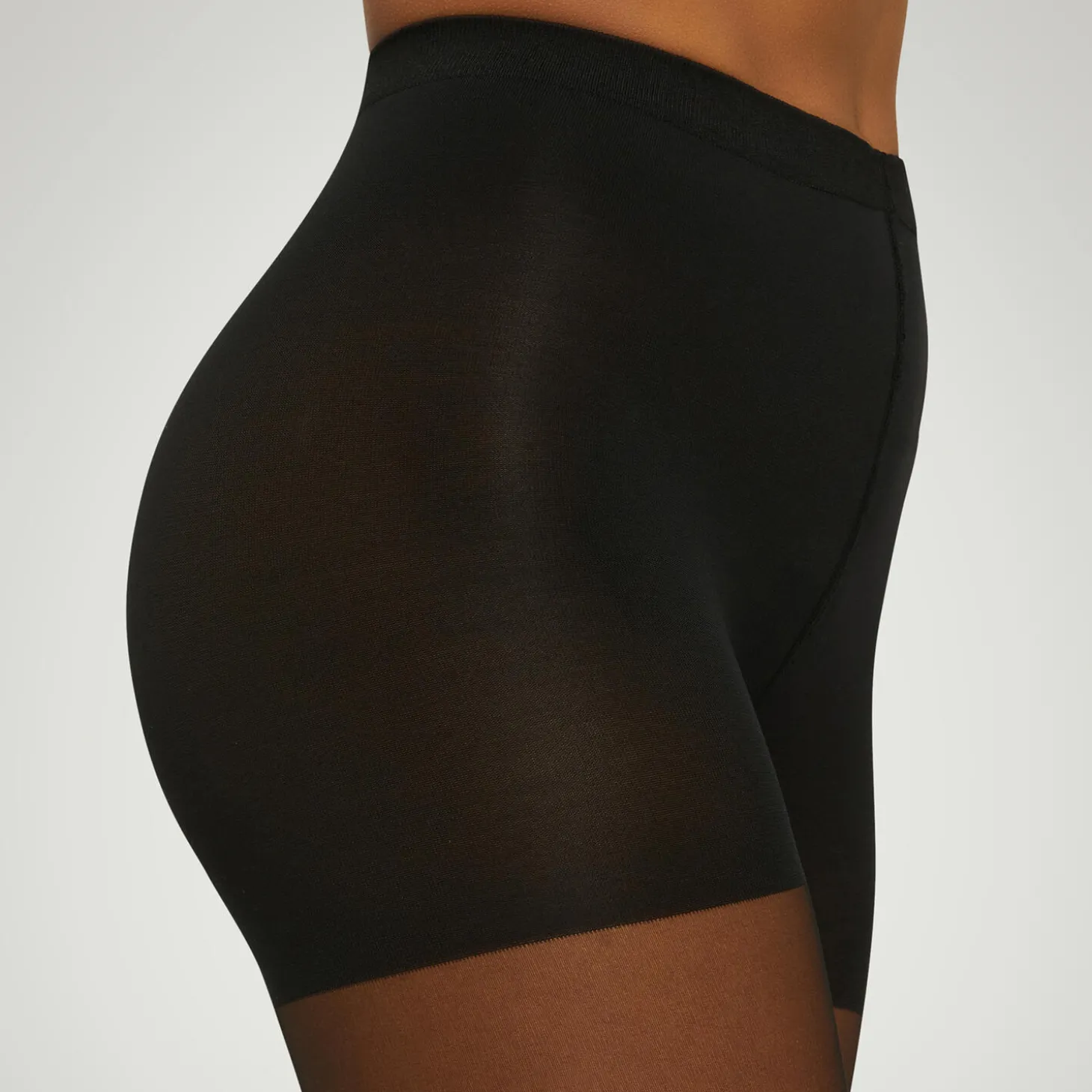 Individual 10 control top Tigh, black