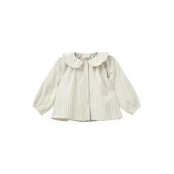 IngaSB Blouse, blue striped