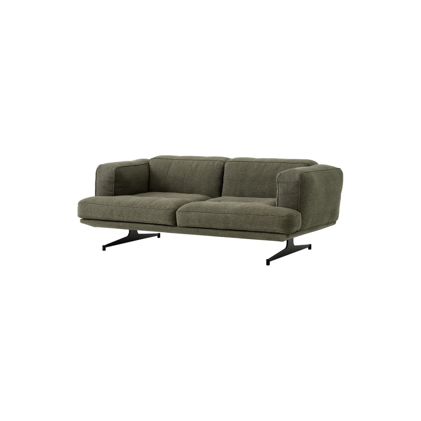Inland AV22 2-pers. sofa, Clay 0014