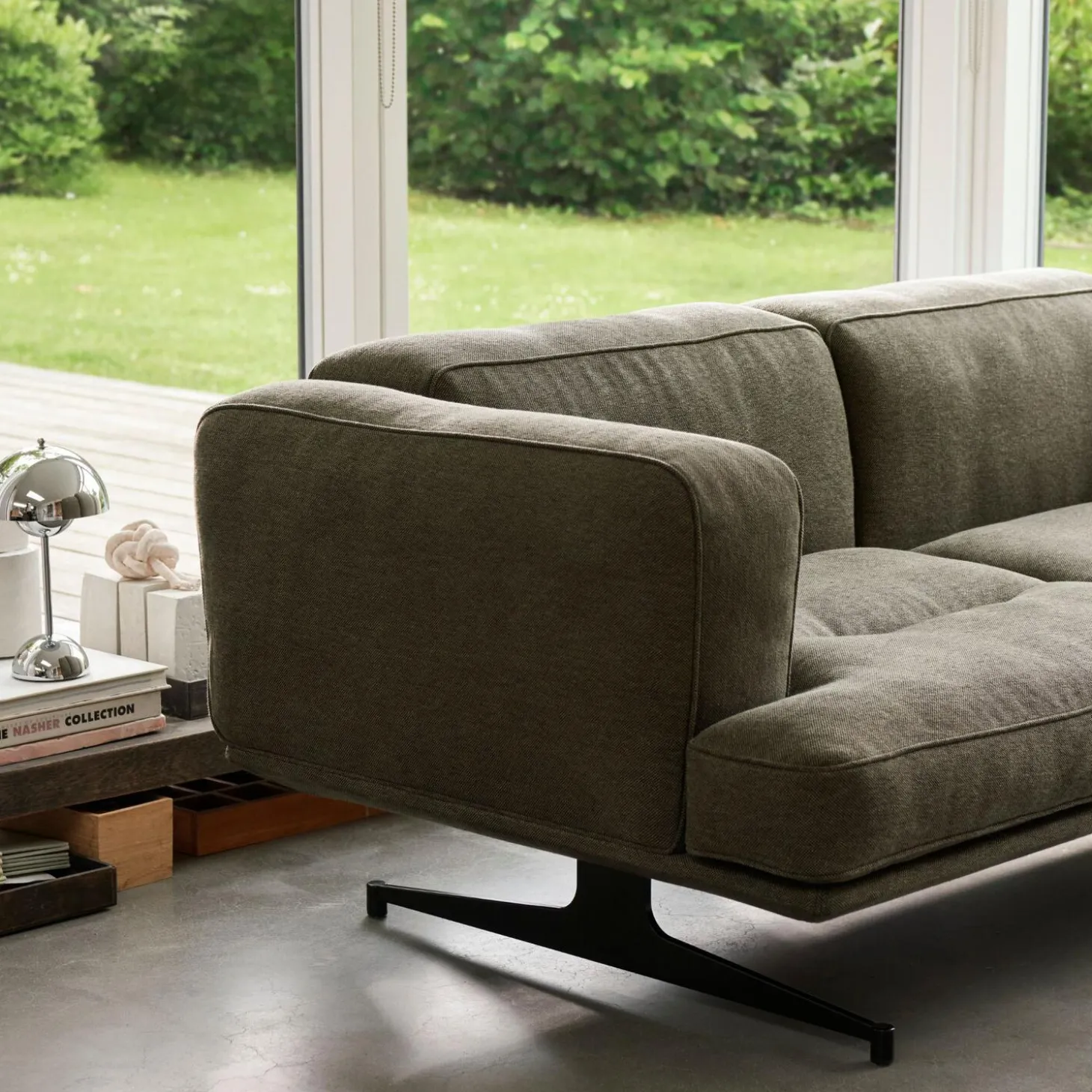 Inland AV22 2-pers. sofa, Clay 0014