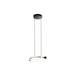 INLAY S2 DISC pendel, matt black/satin gold