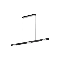 INLAY S1250 LINEAR DISC pendel, matt black/satin silver