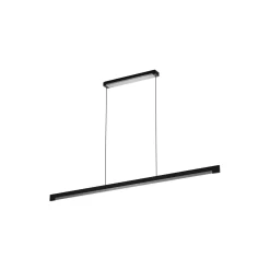 INLAY S1400 LINEAR pendel, matt black/satin silver