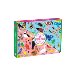 Insekter & fugle puslespil