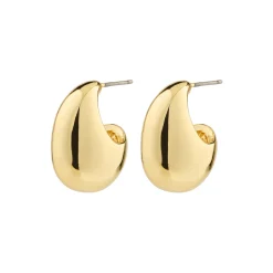 INTENT Øreringe, gold plated