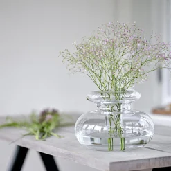 Inu vase, pure clear