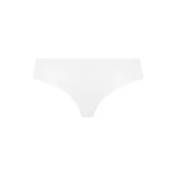 Invisible Cotton Midi Briefs, white