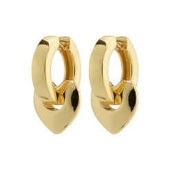 IOKASTE Chunky Hoops, gold plated