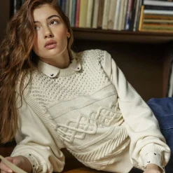 IRGABRIELLE Pullover, birch