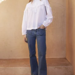 IRLauren Blouse, snow white